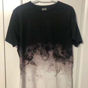 Smoke Two-Tone Graphic T-Shirt